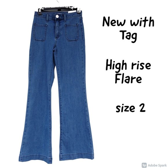 LC Lauren Conrad Denim - NWT LC Lauren conrad High rise flare 2